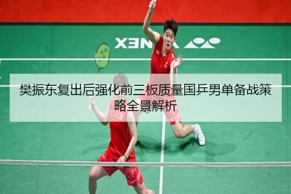 樊振东复出后强化前三板质量国乒男单备战策略全景解析